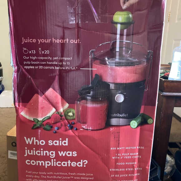 Nutribullet Kitchen Nutribullet Juicer 80 Watt Poshmark
